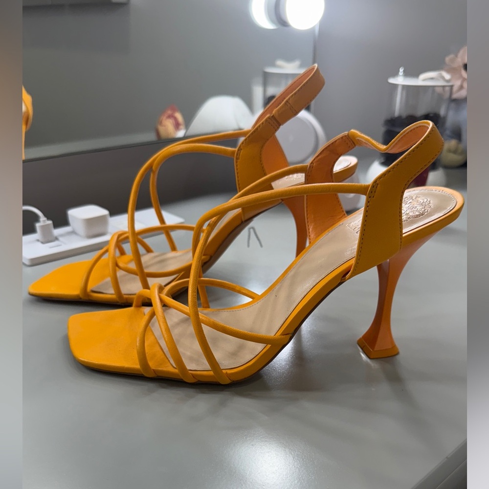 Vince Camuto Sanda Strappy Heels - Size 10